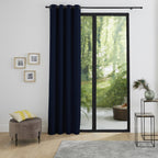Rideaux Thermiques - 100% Polyester - Bleu Nuit