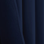 Rideaux Thermiques - 100% Polyester - Bleu Nuit