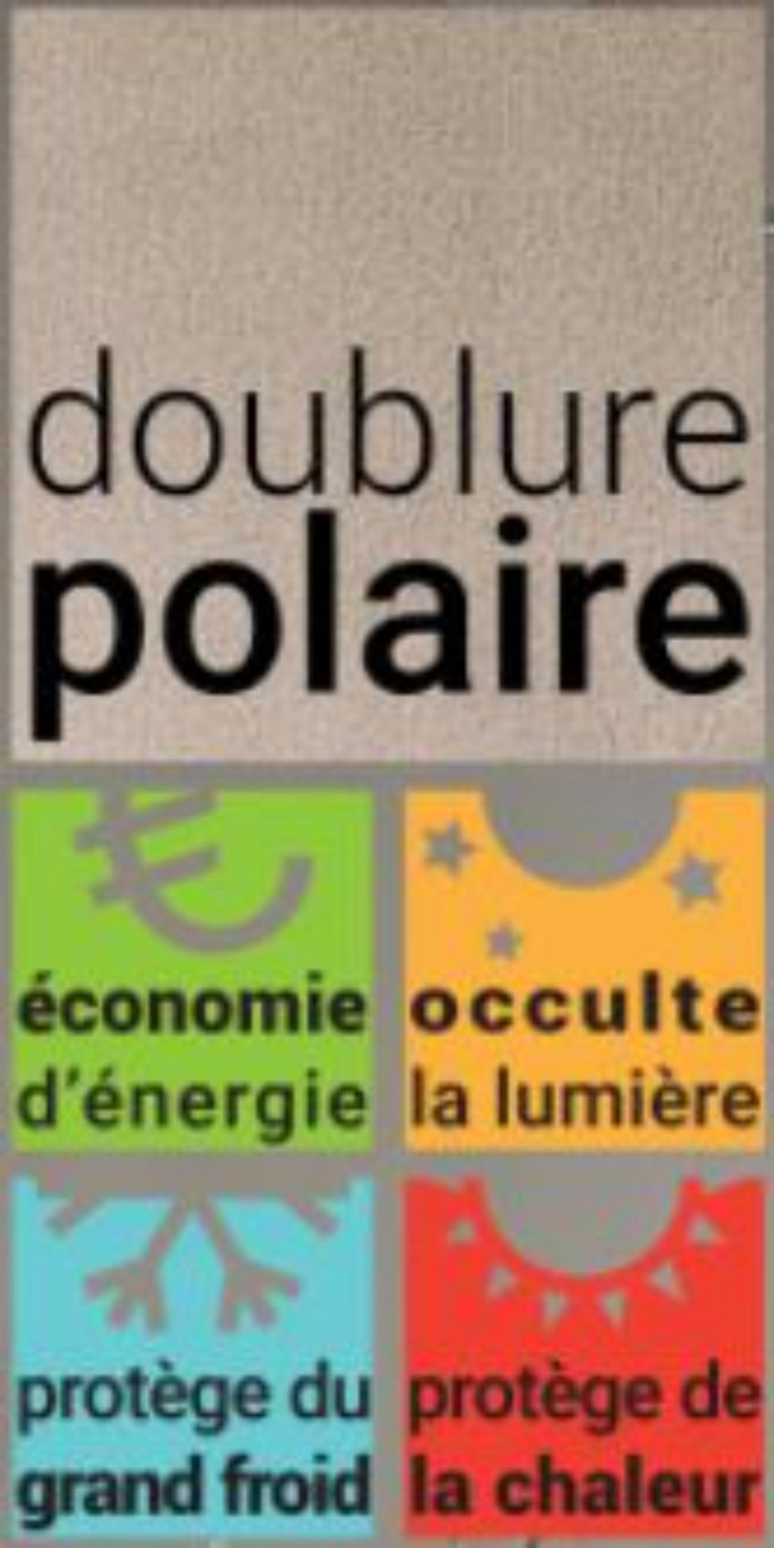 Rideaux Thermiques - 100% Polyester - Cerise
