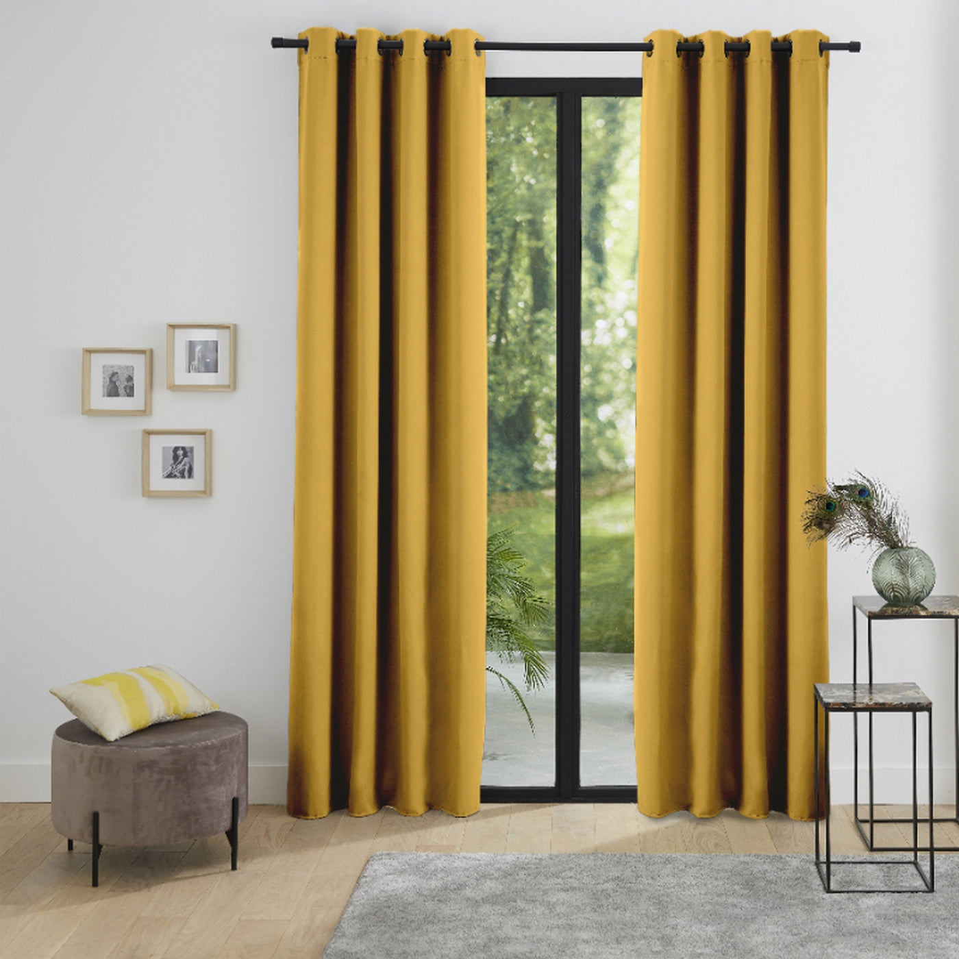 Rideaux Thermiques - 100% Polyester - Miel