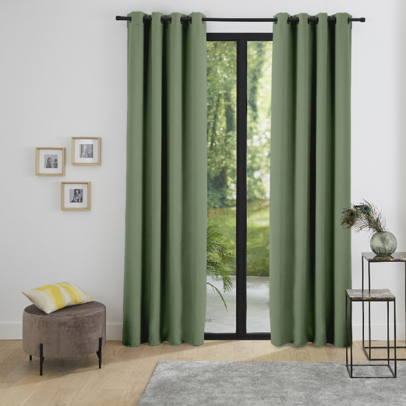 Rideaux Thermiques - 100% Polyester - Romarin