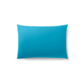 Taie D'Oreiller - 100% Coton - Cyan