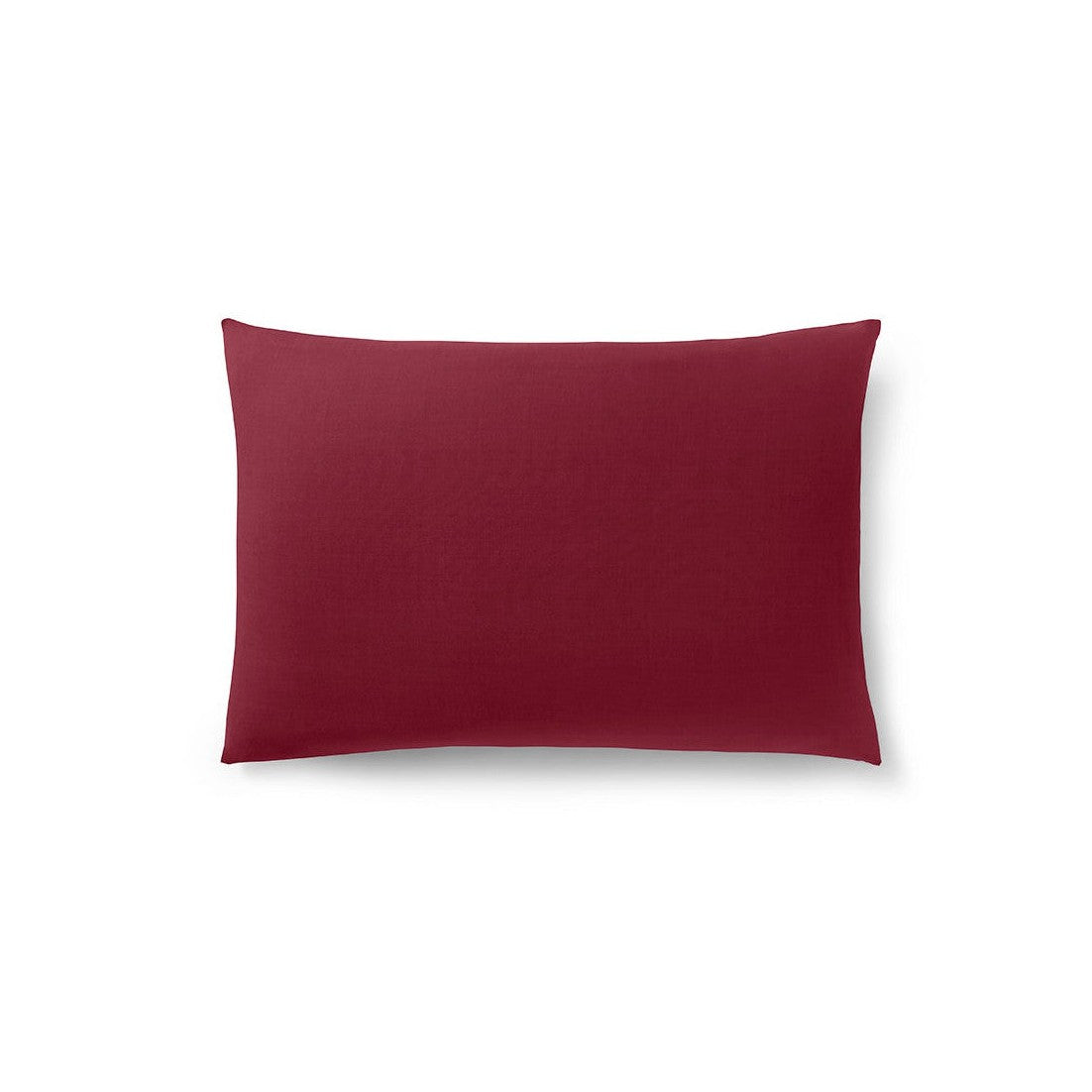 Taie D'Oreiller - 100% Coton - Grenat