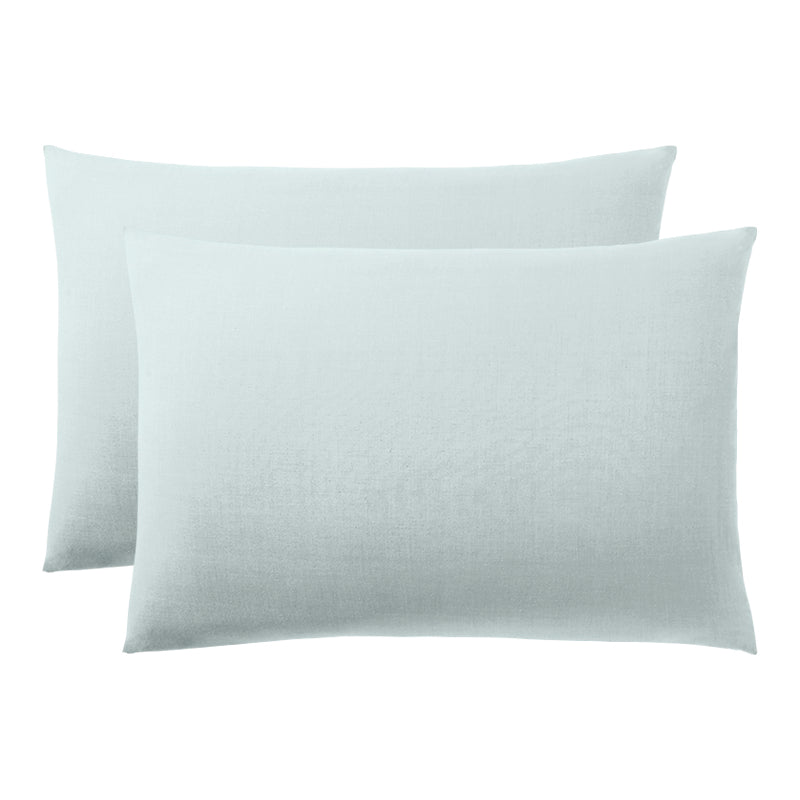 Taie D'Oreiller - 100% Coton - Menthe