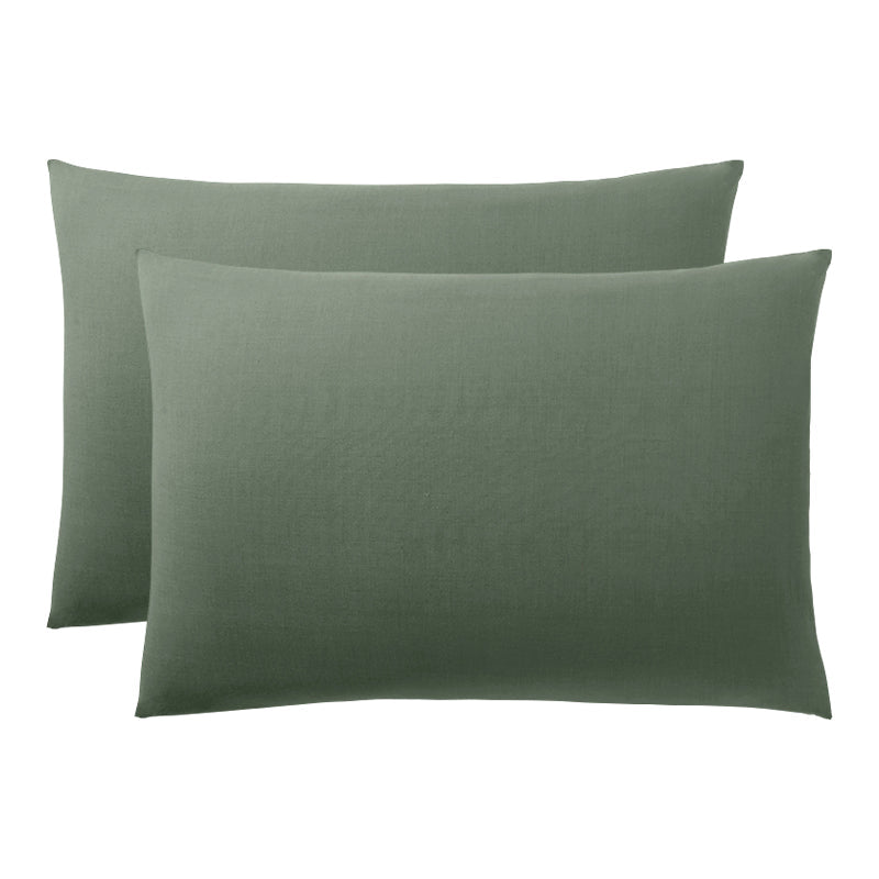 Taie D'Oreiller - 100% Coton - Romarin