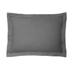 Taie D'Oreiller - 100% Percale Coton - Ardoise