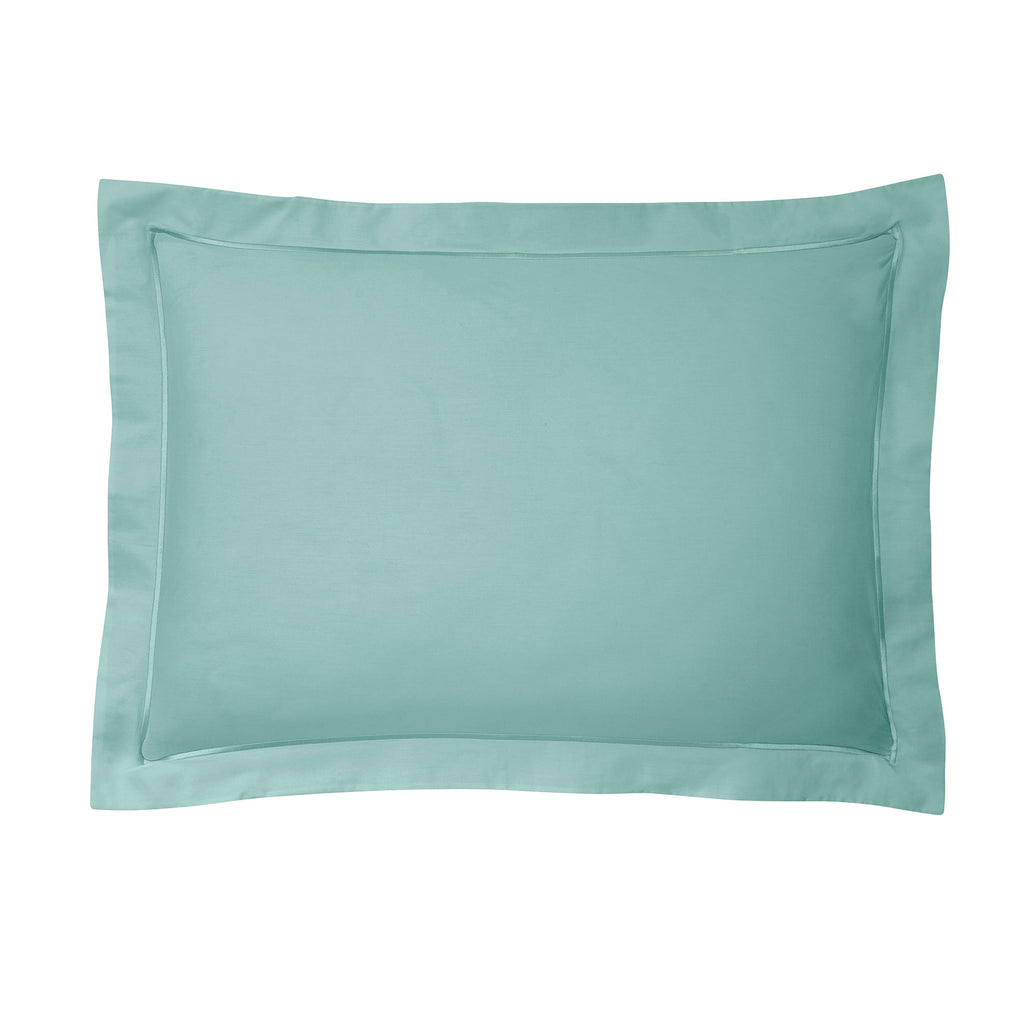 Taie D'Oreiller - 100% Percale Coton - Celadon