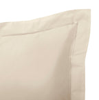 Taie D'Oreiller - 100% Percale Coton - Ivoire