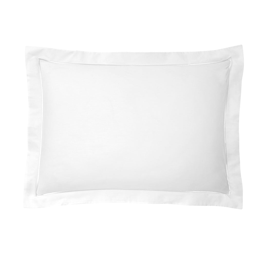 Taie D'Oreiller - 100% Percale Coton - Neige