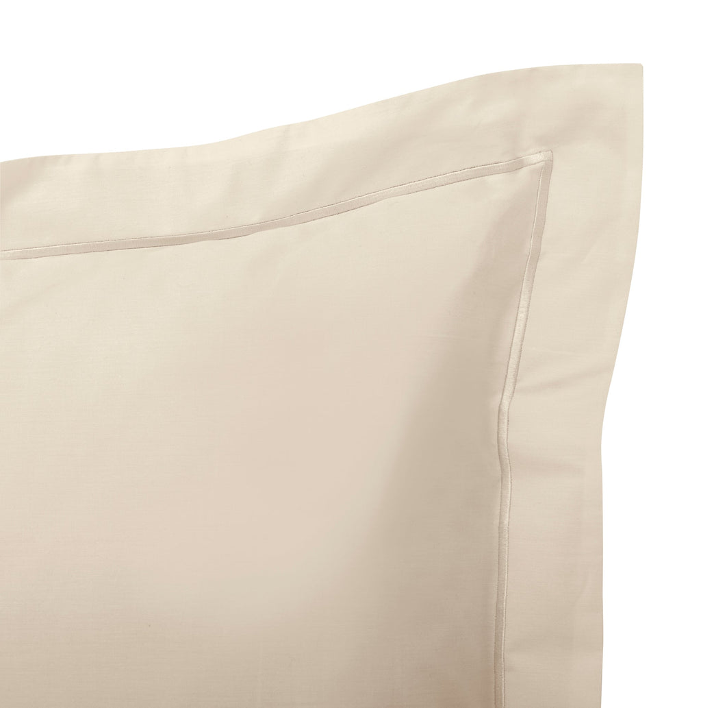 Taie D'Oreiller - 100% Percale Coton - Ivoire
