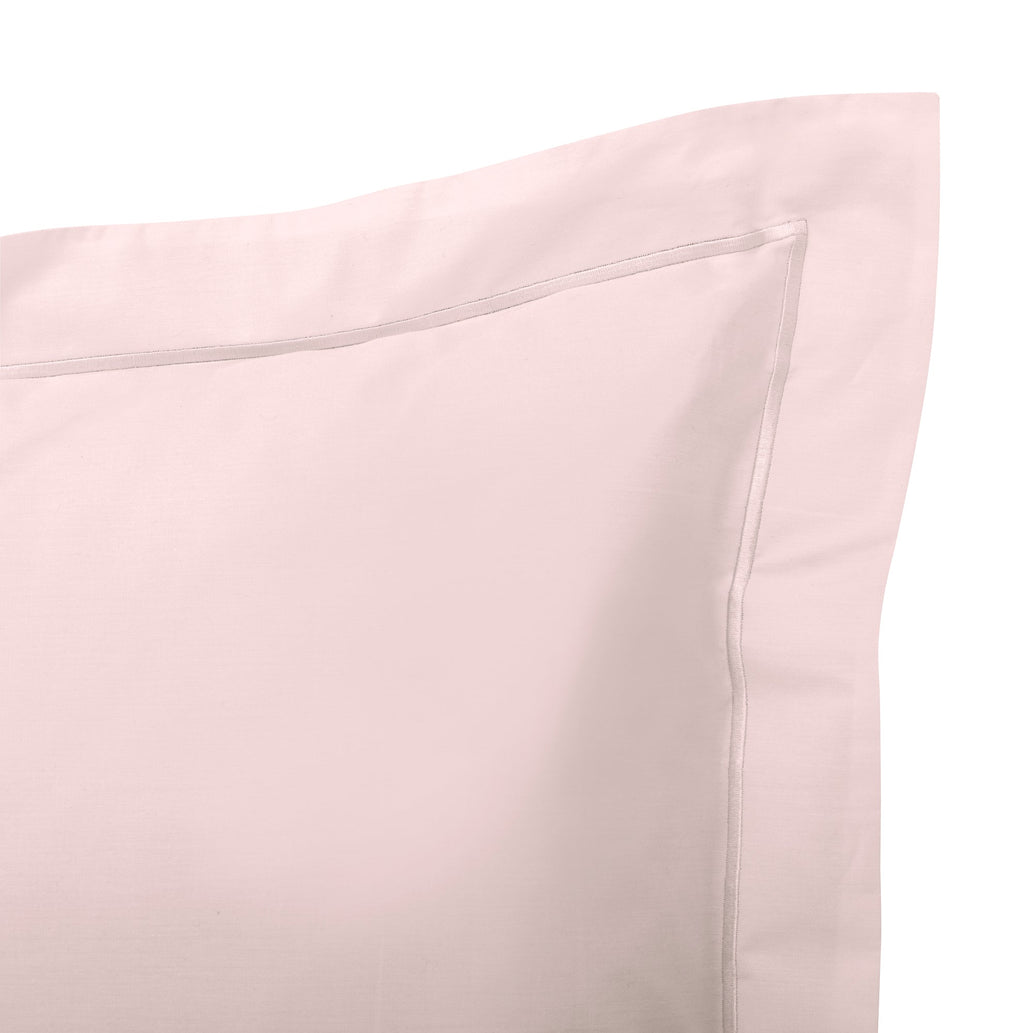Taie D'Oreiller - 100% Percale Coton - Rose