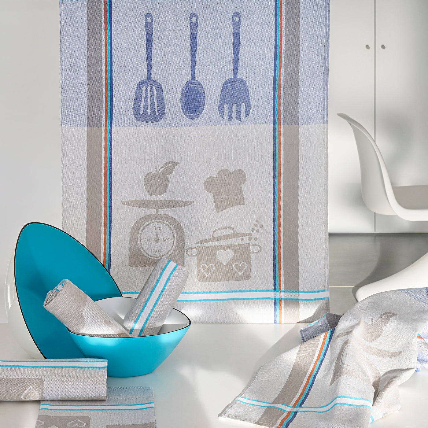 Torchons De Cuisine - 100% Coton - Atelier Gourmet