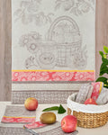 Torchons De Cuisine - 100% Coton - Fruits Du Marche