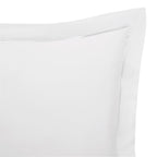 Taie D'Oreiller "Prestige" - Satin De Coton - Blanc