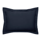Taie D'Oreiller "Prestige" - Satin De Coton - Bleu Velours
