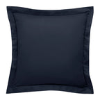 Taie D'Oreiller "Prestige" - Satin De Coton - Bleu Velours
