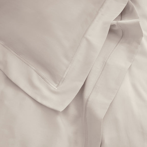 Taie D'Oreiller "Prestige" - Satin De Coton - Sable