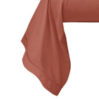Taie De Traversin - 100% Percale Coton - Terracotta