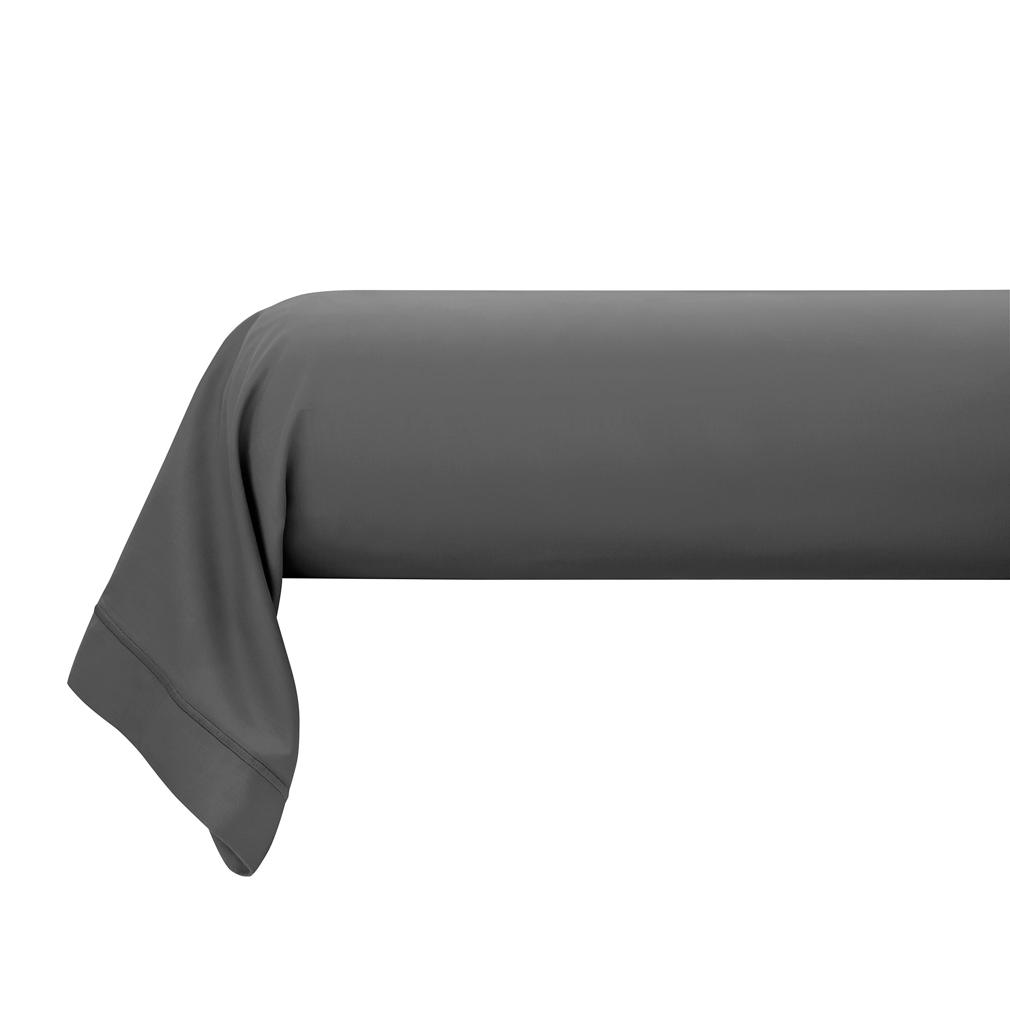 Taie De Traversin "Prestige" - Satin De Coton - Graphite