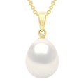 Pendentifs Perle Poire - Tailles De 7 À 11 Mm - Chaîne Offerte - Or 750 - Vincennes