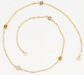 Collier "Colored" Or Jaune 375/1000