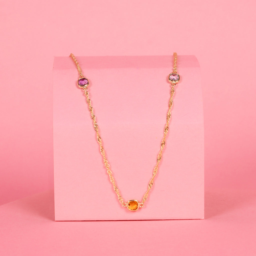 Collier "Colormix" - Or Jaune 375/1000