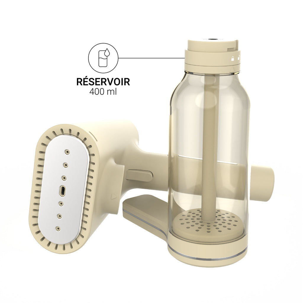 Pack - Steamer KARL XL + Rasoir Anti-Peluche - Beige