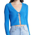 Top Crochet Tie - Provence Blue