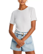 T-Shirt Crochet Trim - White