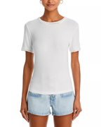 T-Shirt Crochet Trim - White