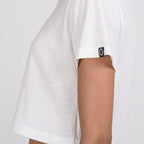 Tee-Shirt Crop Easy - Off White - Femme
