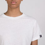Tee-Shirt Crop Easy - Off White - Femme
