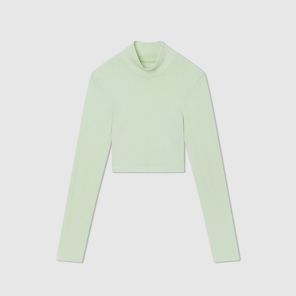 Crop Top Crop Funnel Ml - Celadon - Femme