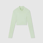 Crop Top Crop Funnel Ml - Celadon - Femme