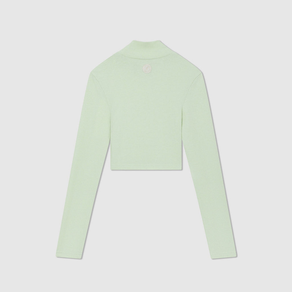 Crop Top Crop Funnel Ml - Celadon - Femme