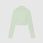 Crop Top Crop Funnel Ml - Celadon - Femme