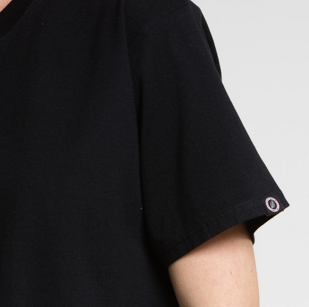 Tee-Shirt Crop Logo - Black - Femme