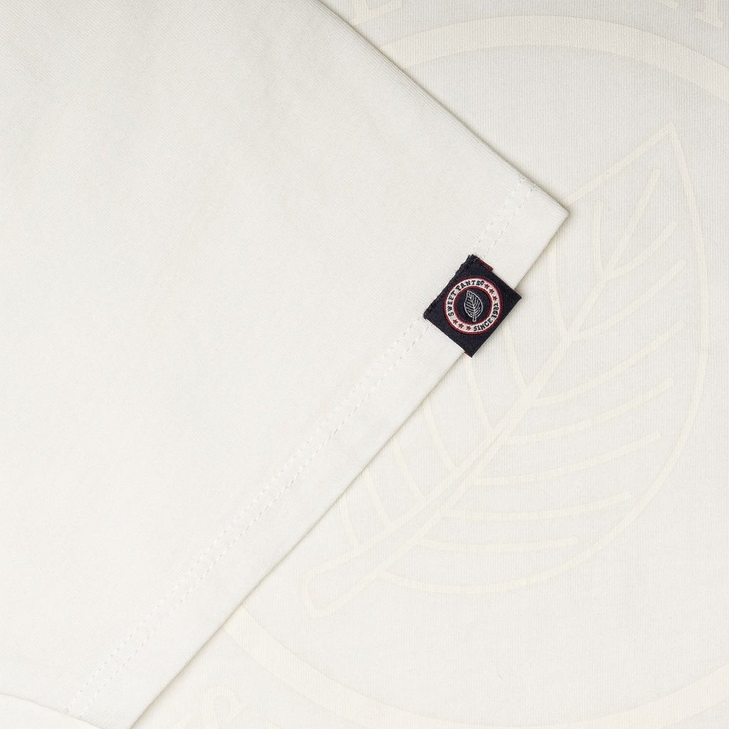 Tee-Shirt Crop Logo - Off White - Femme