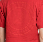 Tee-Shirt Crop Logo - Rick Red - Femme