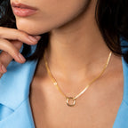 Collier "Round" - Or Jaune 375/1000