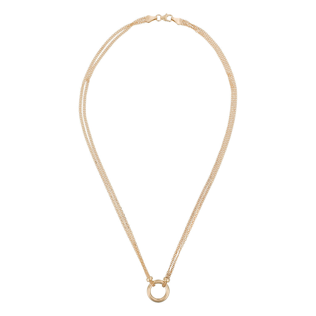 Collier "Round" - Or Jaune 375/1000