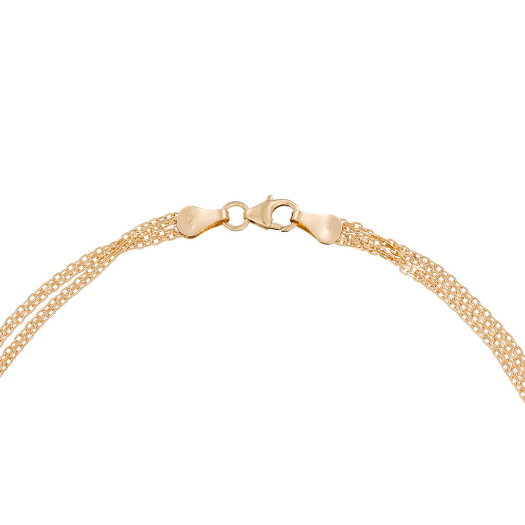 Collier "Round" - Or Jaune 375/1000