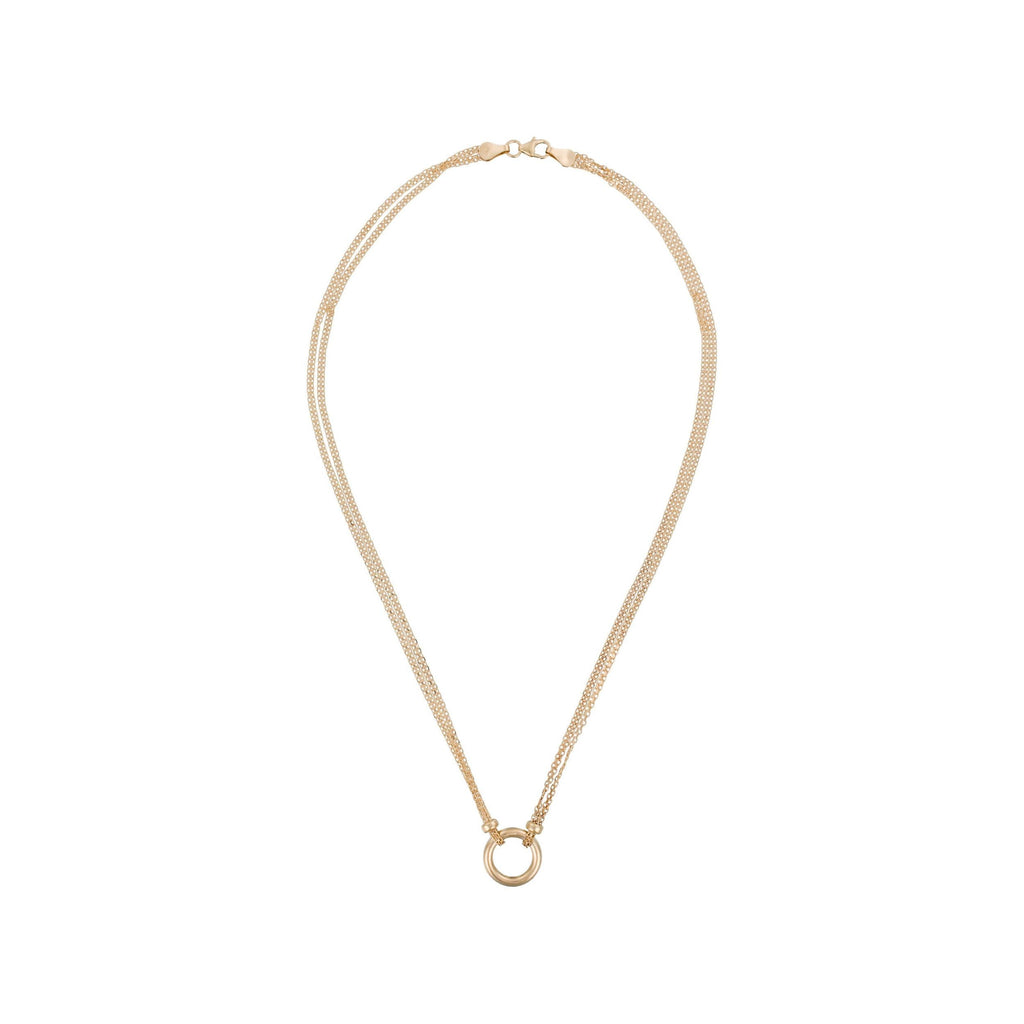 Collier "Round" Or Jaune 375/1000