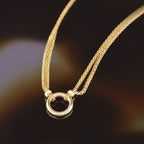 Collier "Round" Or Jaune 375/1000