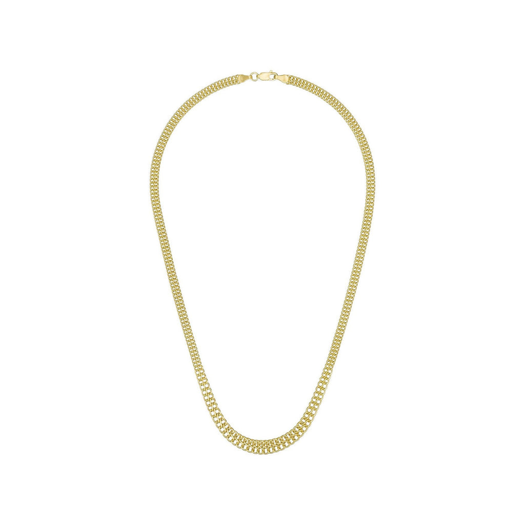 Collier "Maille Valparaiso" - Or Jaune 375/1000