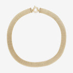 Collier "Maille Calera" Fermoir Boué - Or Jaune 375/1000
