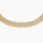 Collier "Maille Plata" Fermoir Boué - Or Jaune