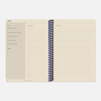 Carnet De Recettes Toilé - Corail