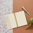 Carnet De Recettes Toilé - Marine