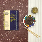 Carnet De Recettes Toilé - Marine